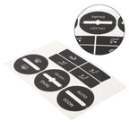 AC Button Repair Kit Decals for Volkswagen Passat (2005–2010)