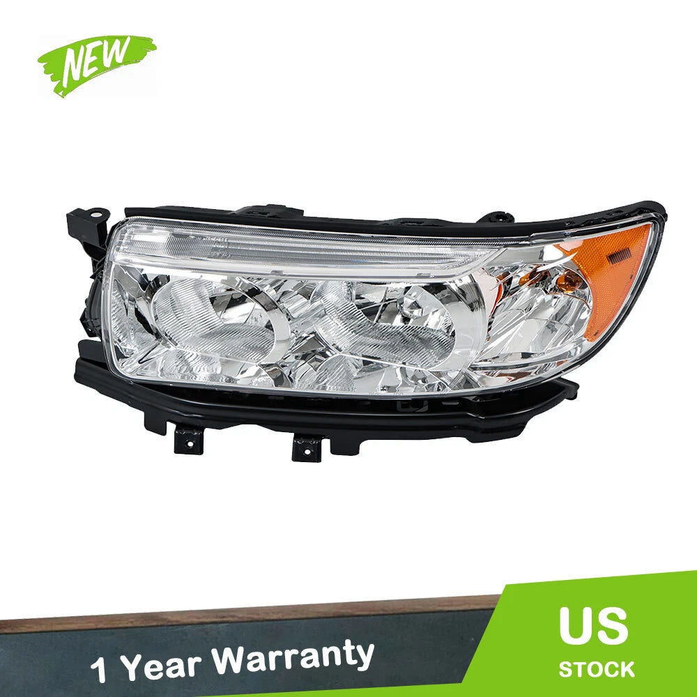 Headlight Assembly for Subaru Forester (2006–2008) Left Halogen Clear