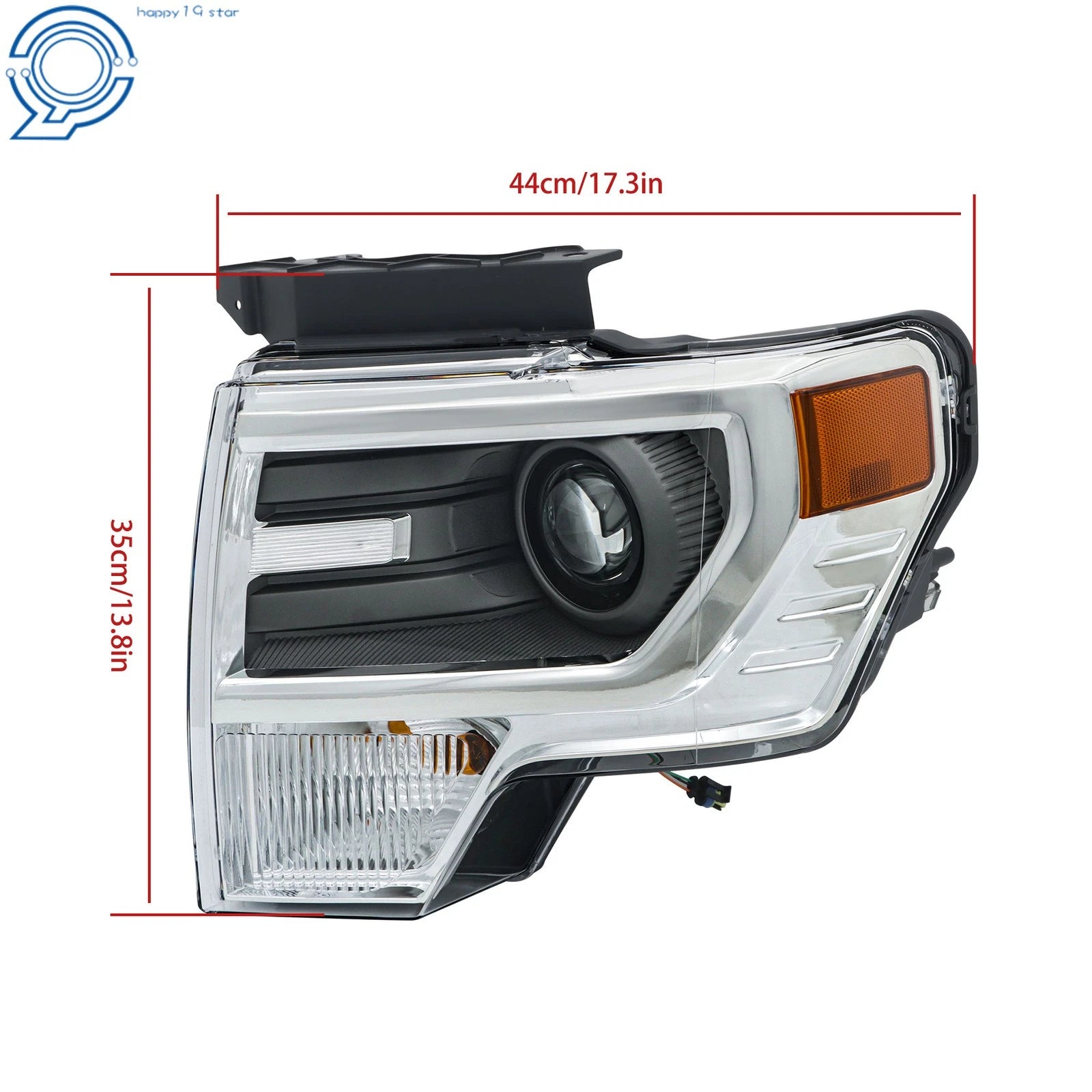 D3S HID Kit Projector Headlight Pair for Ford F150 (2013–2014)