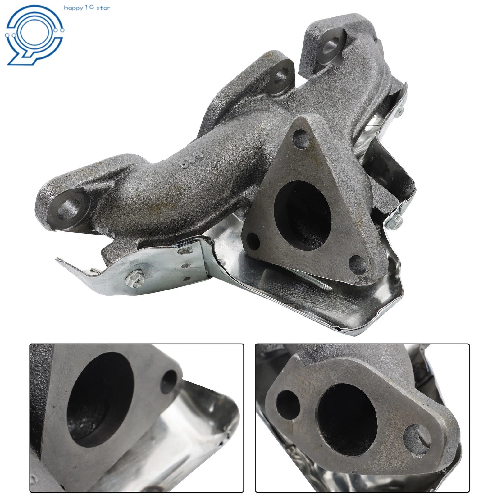 Exhaust Manifold Kit with Gasket for Nissan Frontier Xterra (2000-2004)