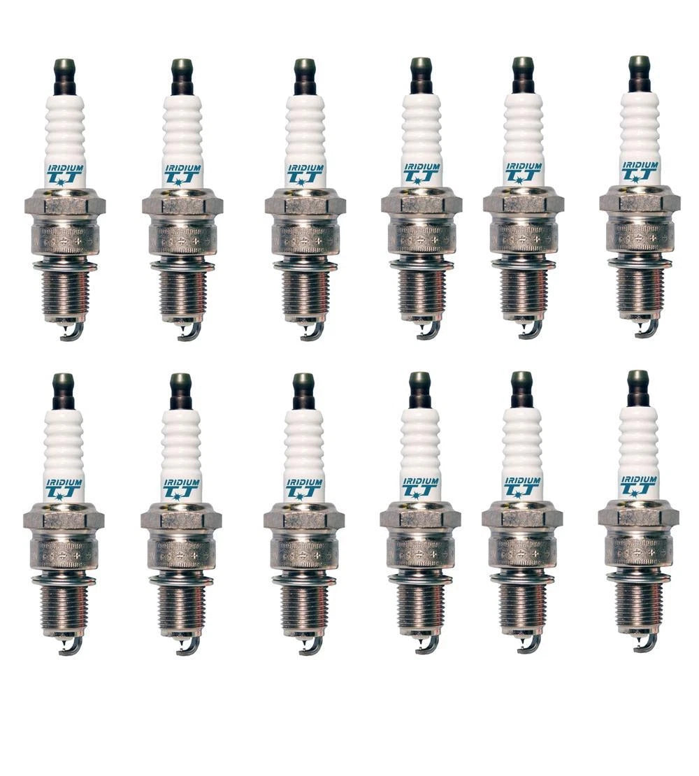 Set of 12 Spark Plugs for Alfa Romeo, BMW, Mazda, Mercedes, Volvo, Volkswagen
