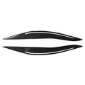 2X Headlight Eyebrows Eyelids Cover Trim for BMW 5 Series F10 (2014–2016)