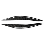2X Headlight Eyebrows Eyelids Cover Trim for BMW 5 Series F10 (2014–2016)