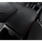 Leather Center Console Lid Armrest Cover for Toyota Tacoma (2016-2023)