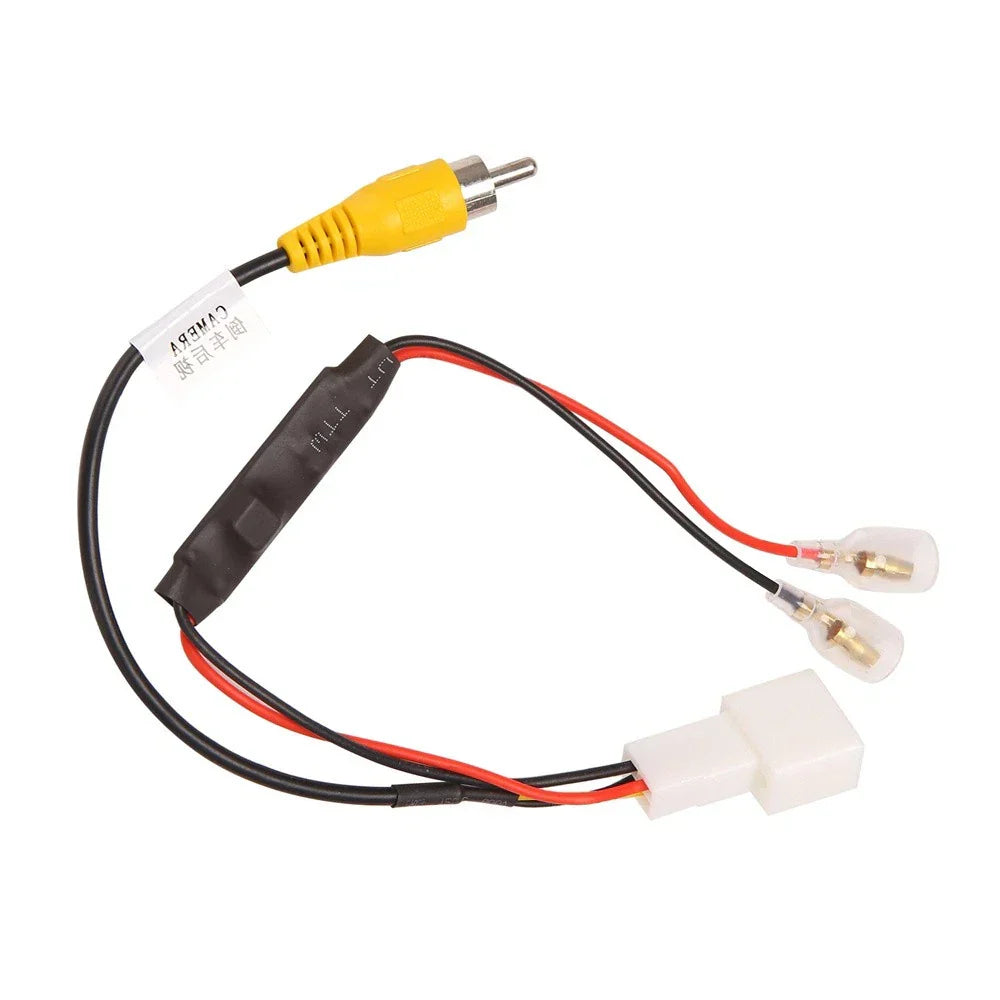 4 Pin Reverse Camera Video Wire Cable Adapter for Toyota Mazda