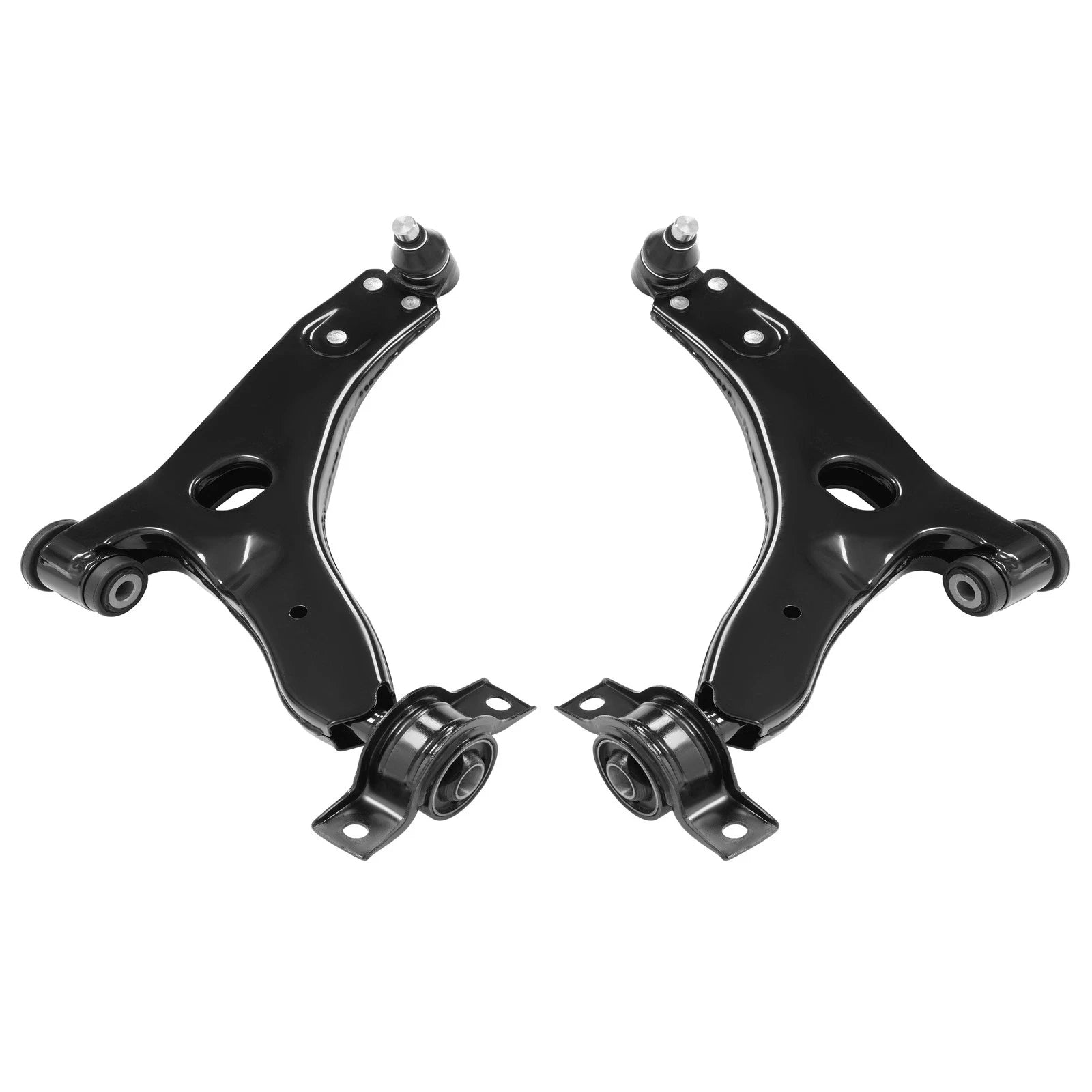 Pair of Front Lower Control Arms w/Ball Joints for Ford Focus (2004–2011)