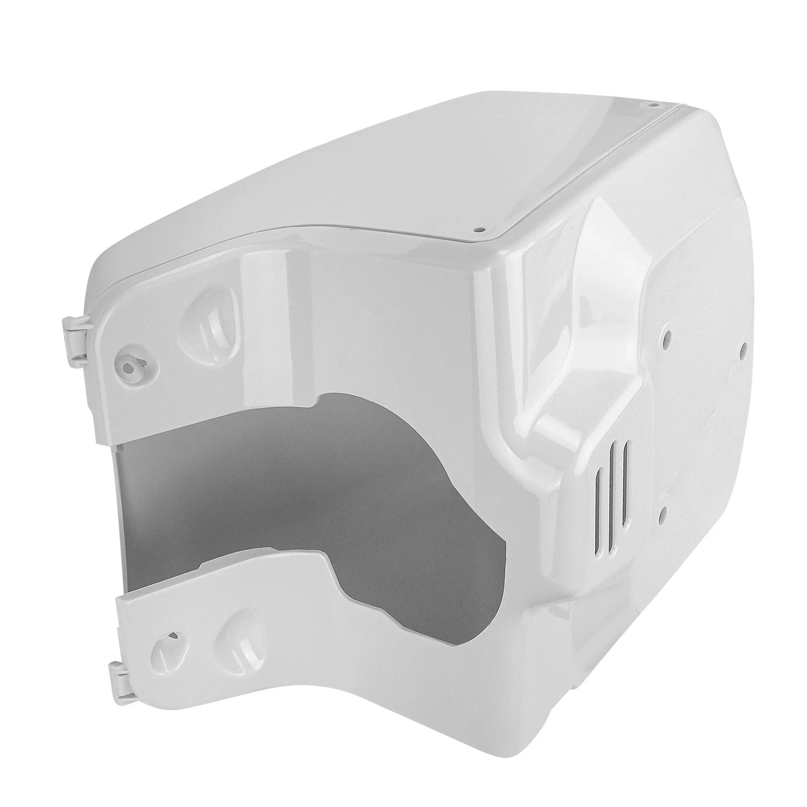 Set of 2 White Front Cover Plates for Honda Ruckus 50 (2003–2024)