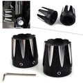 Front Axle Nut Covers for Harley Dyna Fatboy Electra Street Glide Road King