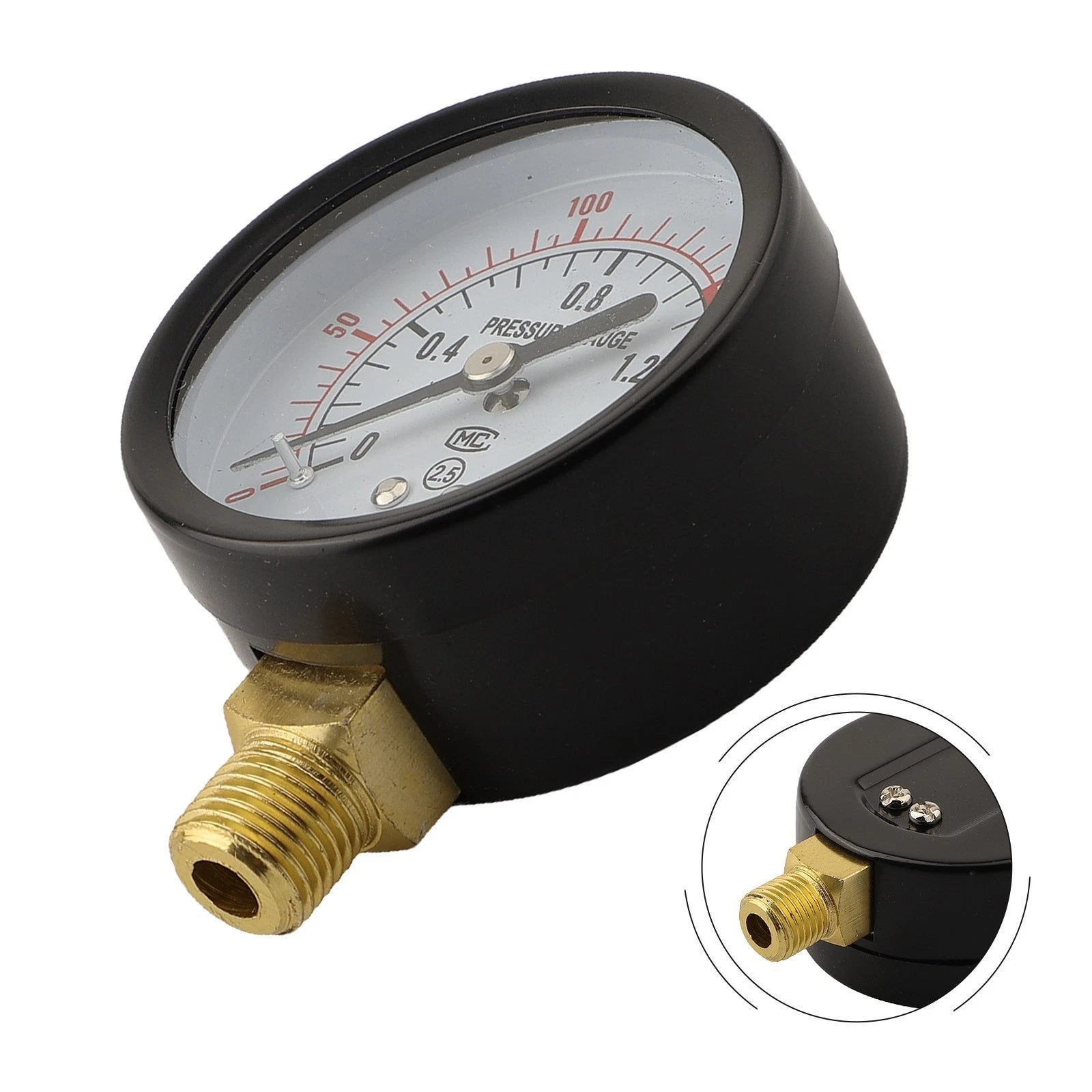 Pressure Gauge Meter for Y60 (0-1.6Mpa, 0-230PSI)