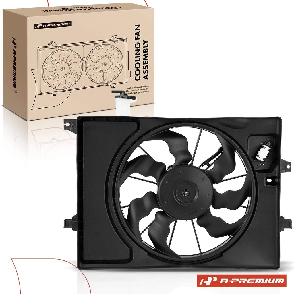 Cooling Fan Assembly with Shroud for Hyundai Elantra (2014–2016)