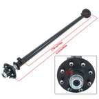 7000lbs Trailer Axle for TK (8 Lug, 6.5" Hub Face, 70" Spring Center)