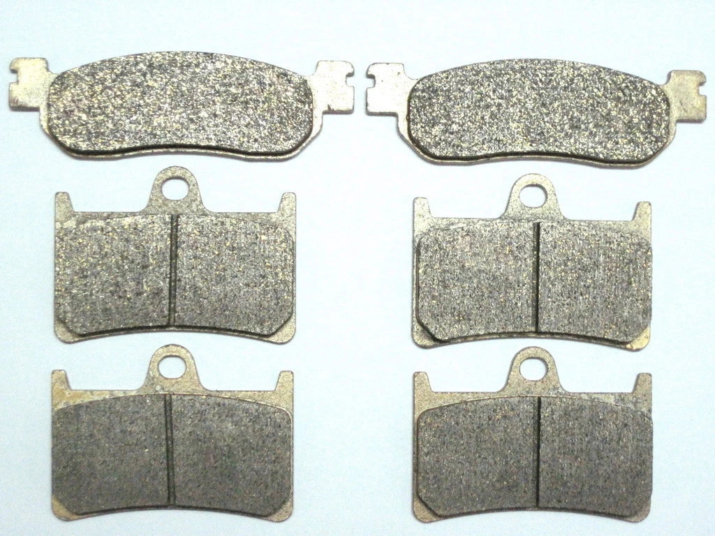 Front Rear Brake Pads for Yamaha YZF R1 (2002-2003), R6 (1999-2002)
