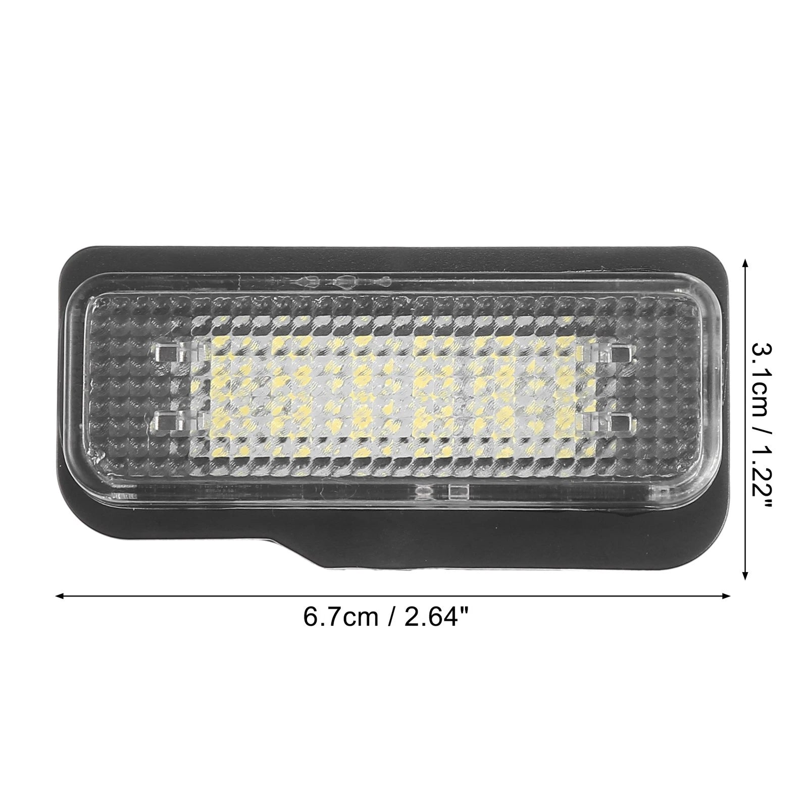 2X License Plate Light for Mercedes-Benz SLK 350 (2005–2011) No.2038200256