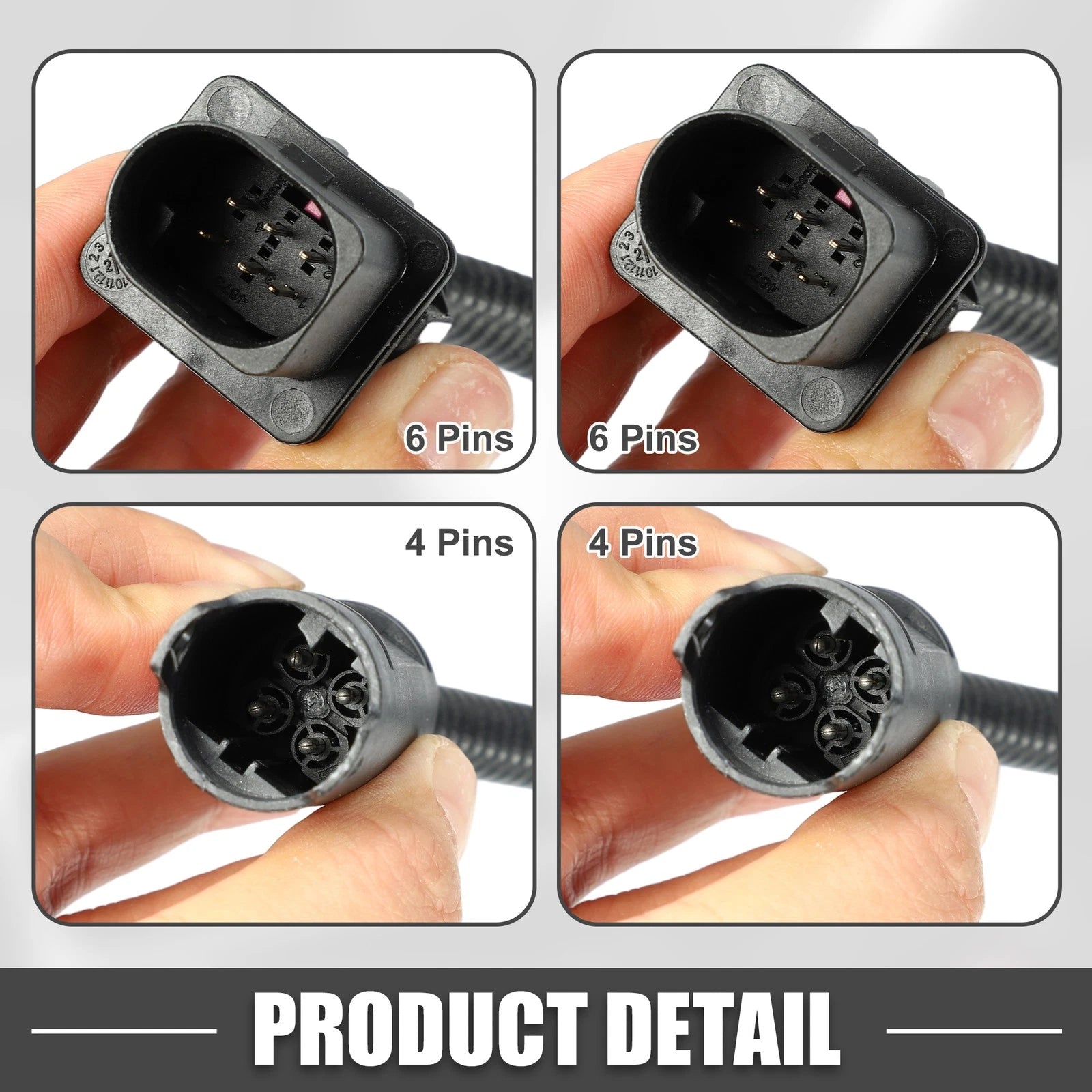 Set of 4 O2 Oxygen Sensors for BMW 325i 3 Series (2003–2005) 2.5L
