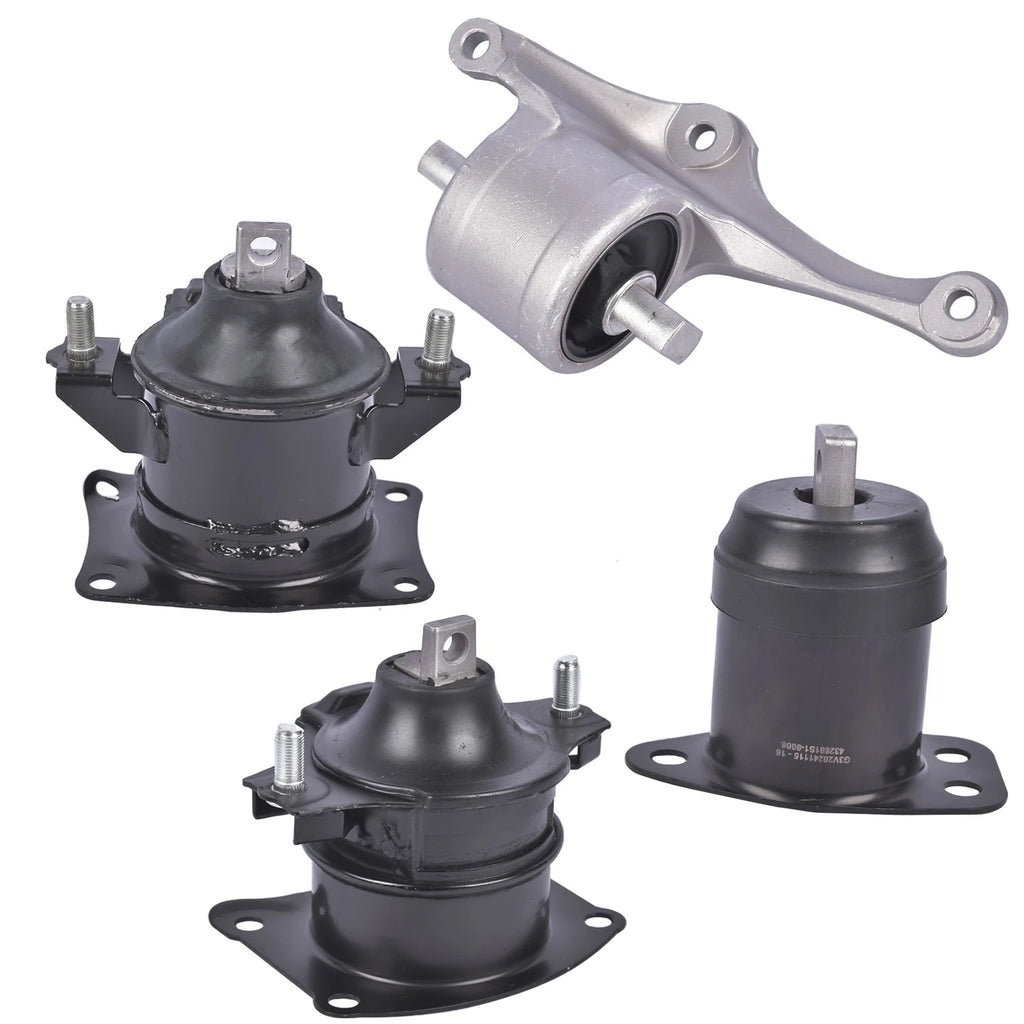 Set of 4 Engine Motor & Transmission Mounts for Acura RL (2005–2008)