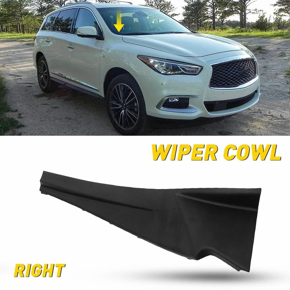 Right Front Fender Wiper Cowl Cover for Infiniti QX60 (2016–2020)