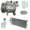 A C Compressor Kit with Condenser for Ford Fiesta (2014–2017)