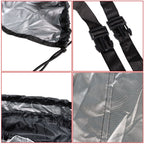 Jon Boat Cover for 16ft Jon Boat (Black)