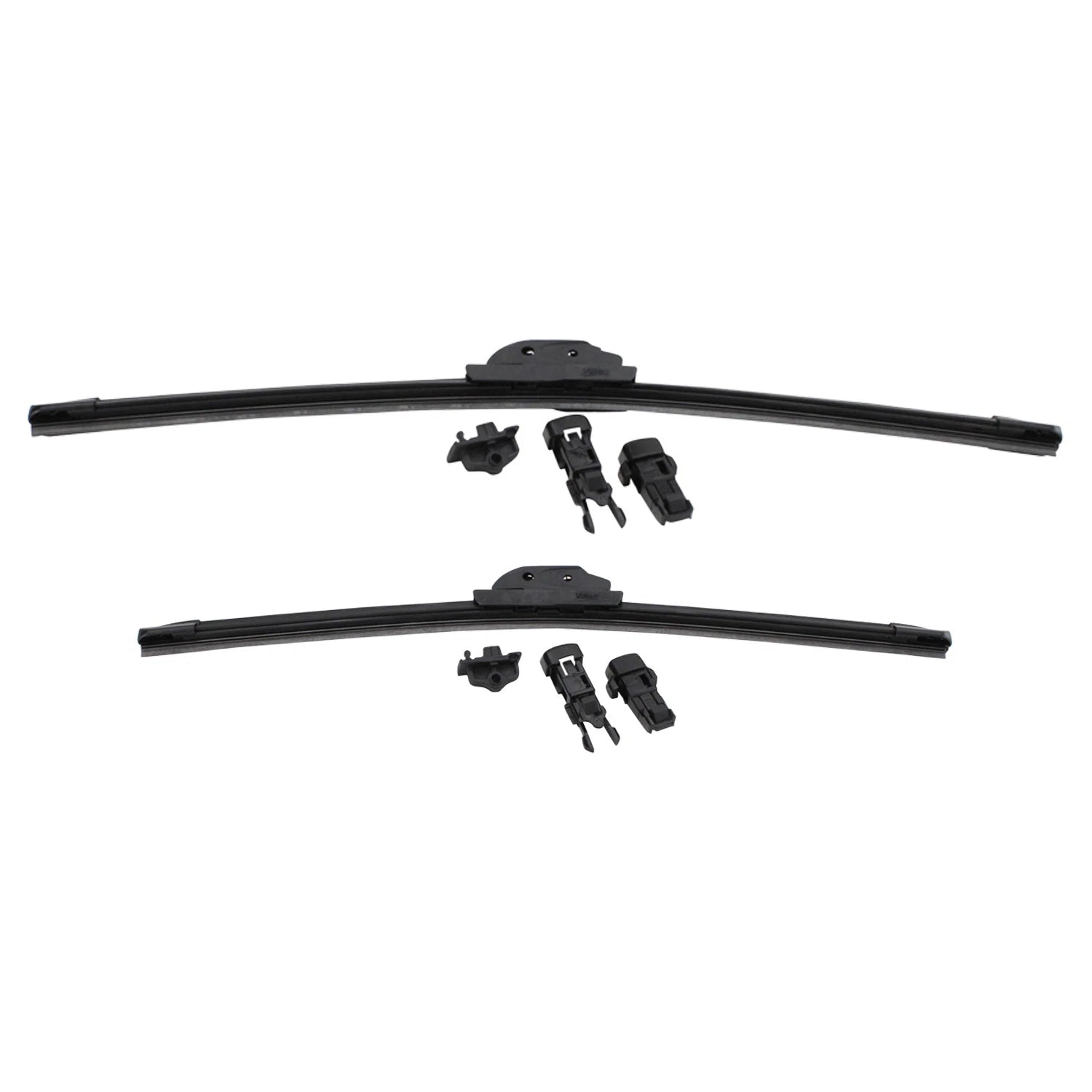 2X Valeo Beam Titanium Windshield Wiper Blades for 20" 18"