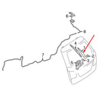 Rear Windshield Wiper Arm for Mercedes Benz E-Class, E350, E63, GLK250 (2009-2016)