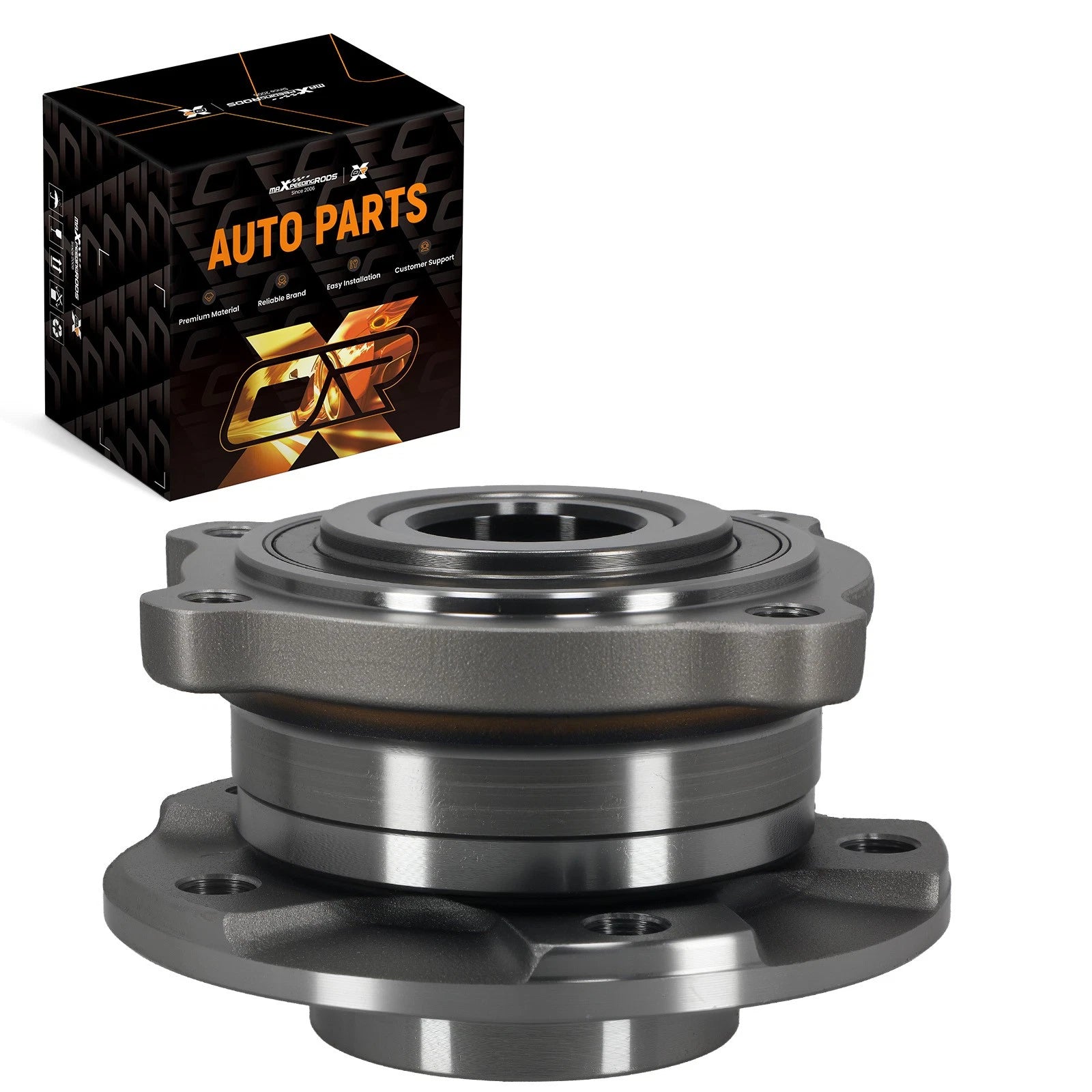 1x Front LH RH Wheel Hub Bearing Assembly for BMW X5 AWD (2007–2018) WA513305