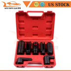7pc Oxygen Sensor Socket Set for Automotive (Universal)