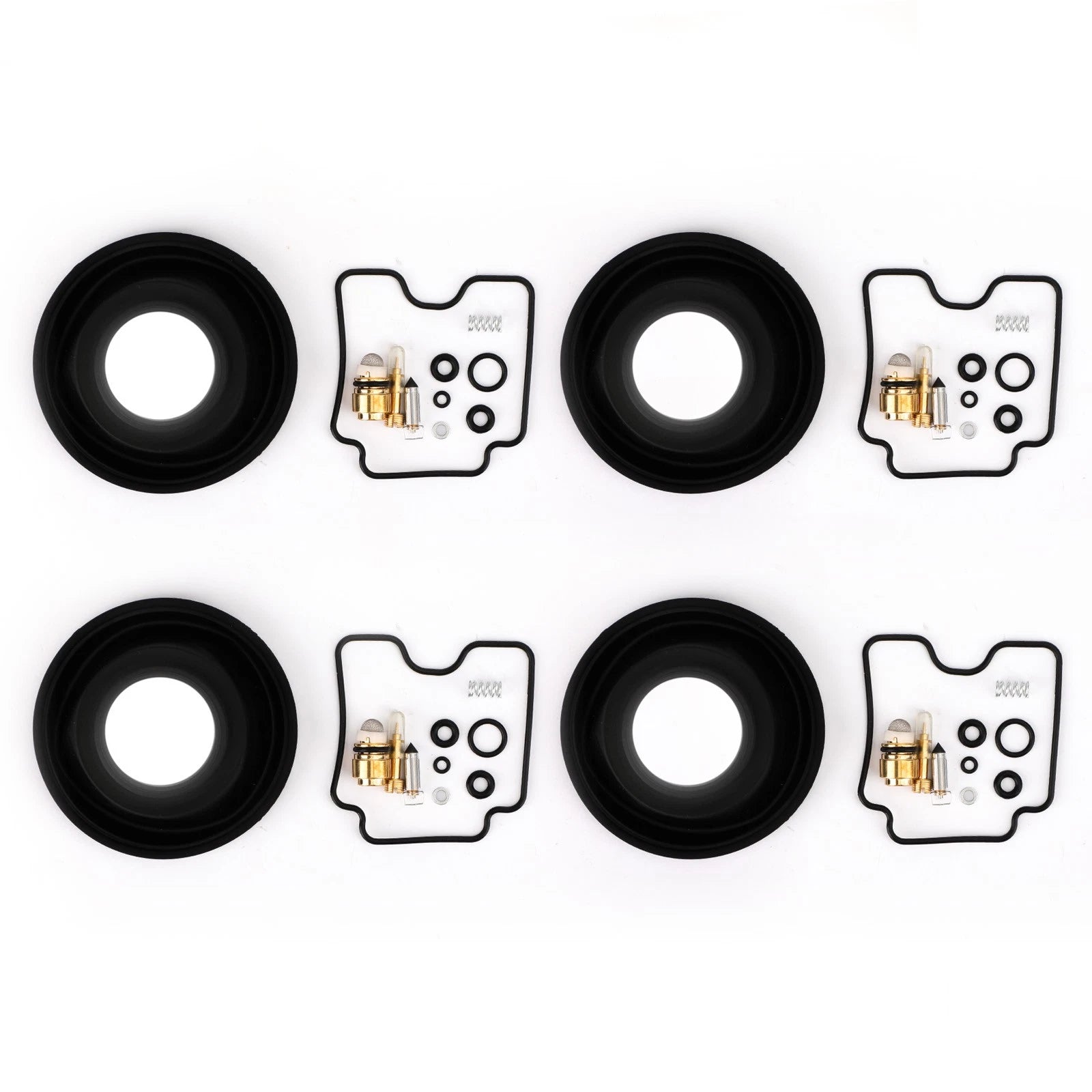 Carburetor Repair Kit Plunger Diaphragm Rubber for Bandit GSF1200 (2001–2005)