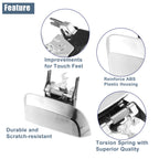 1 Pair Outside Door Handle for Nissan Pathfinder 
