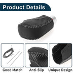 Gear Shift Knob Cover for Volkswagen Jetta (2012–2019) Black Carbon Fiber