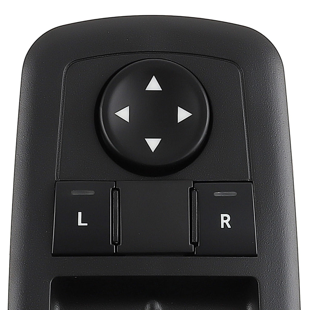 Window Switch for Ram 1500, 2500, 3500 (2011-2012) Front Left Black