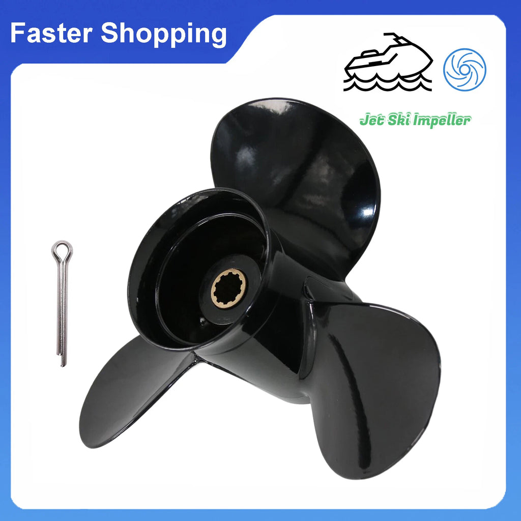 Outboard Propeller 9.5x11 for Mercury Tohatsu Nissan 25-30HP (Year Unspecified)