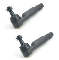 Set of 2 Front Outer Power Steering Tie Rod Ends for Ford Mustang