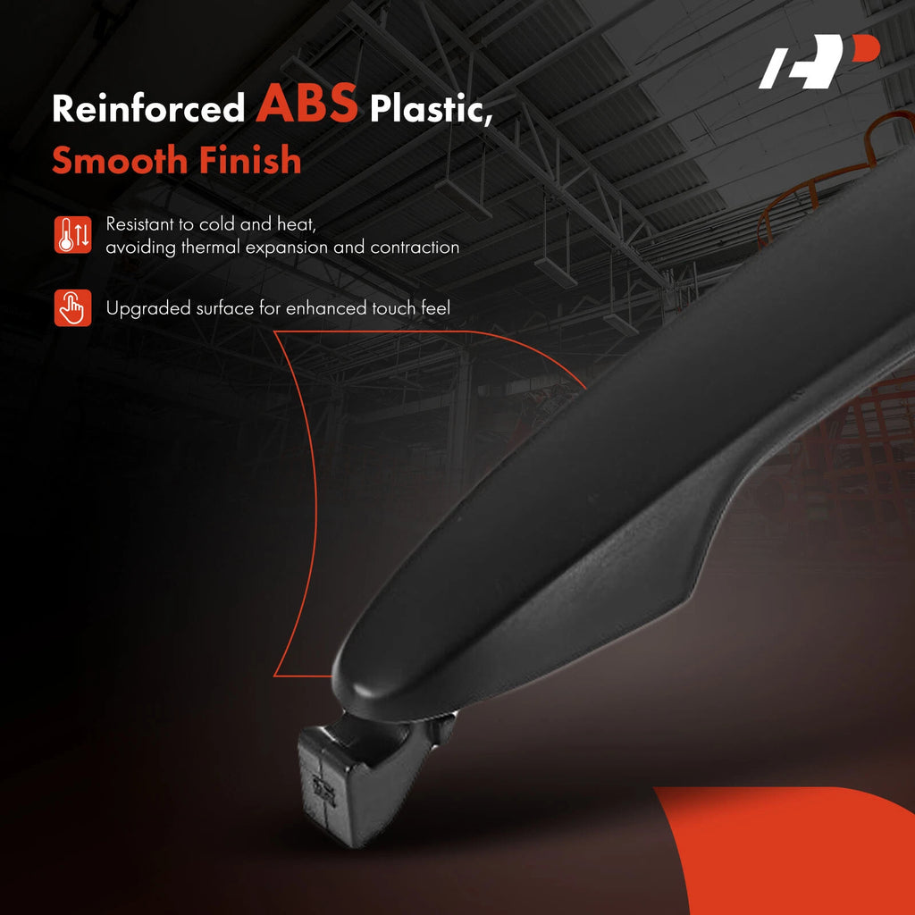 Front Primed Black Exterior Door Handle with Keyhole for Kia Rondo (2007–2011)