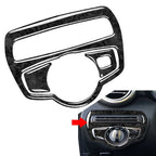 Headlight Switch Cover Trim for Mercedes-Benz GLC C Class (2015–2020) Wood Grain