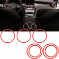 AC Cover Outlet Ring Trim for Mercedes-Benz C-Class W205 (2015–2021)