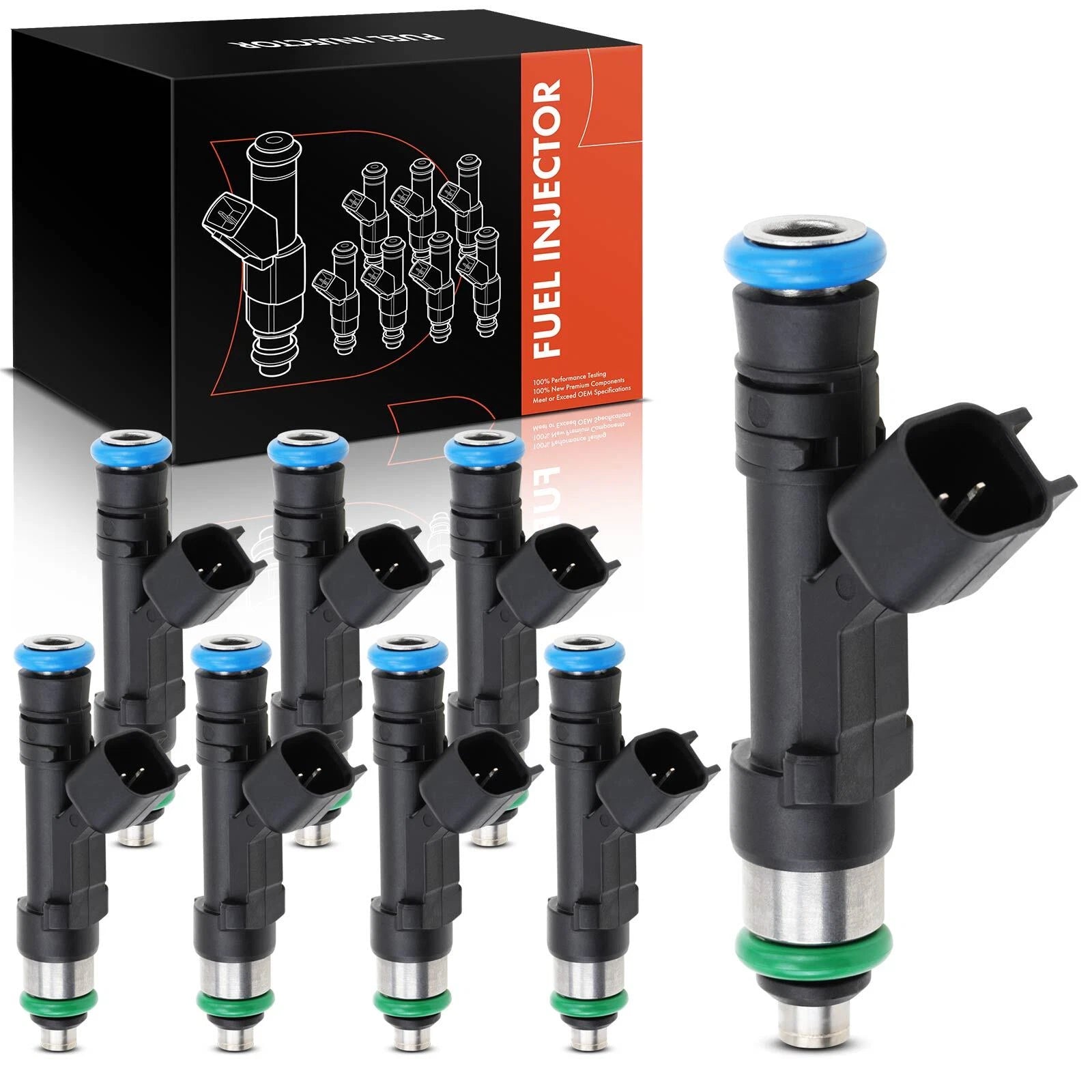 8x Fuel Injectors for Ford E-150, E-250, Expedition V8 (2004–2009)