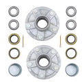 Set of 2 Hot Dipped Galvanized Hubs for Boat or Utility Trailer