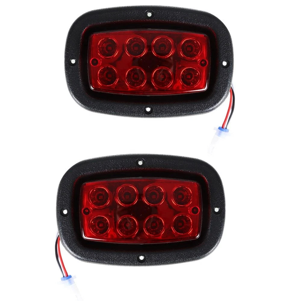 LED Headlight and Tail Light Kit for Club Car DS Golf Cart (1993–Present)