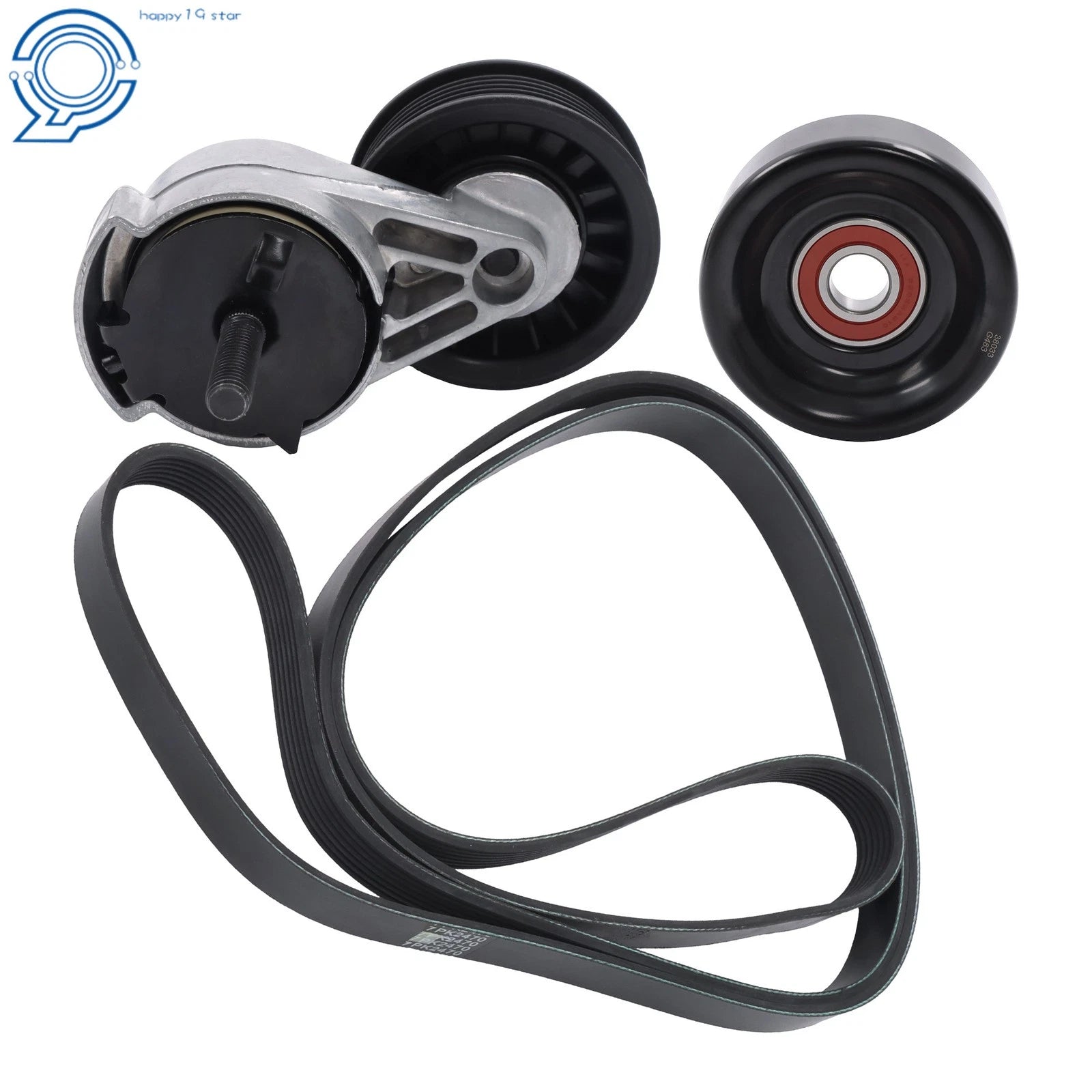 Drive Belt Components Kit for Dodge Ram 2500 3500 V8 (1997-2002)