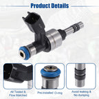 6pcs Fuel Injector Nozzle for Chevrolet Colorado 3.6L (2015–2016) 12634126