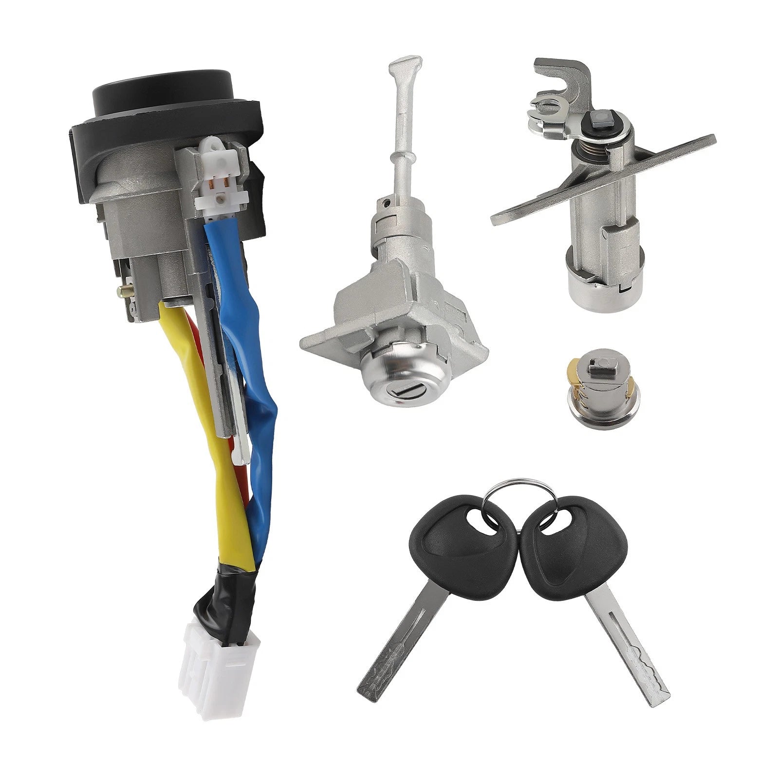 Full Door Lock Ignition Switch Cylinder for Hyundai Sonata (2015–2019)
