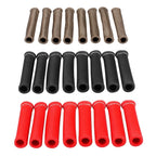8 PCS Heat Shield Sleeve Spark Wire Protector Wrap for Universal (2500 Degree)