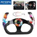 13 Inch Racing Steering Wheel for Model U Plaid