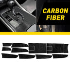 Carbon Fiber Gear Shift Panel Cover for Lexus IS250 IS300 IS350 (2006–2012)