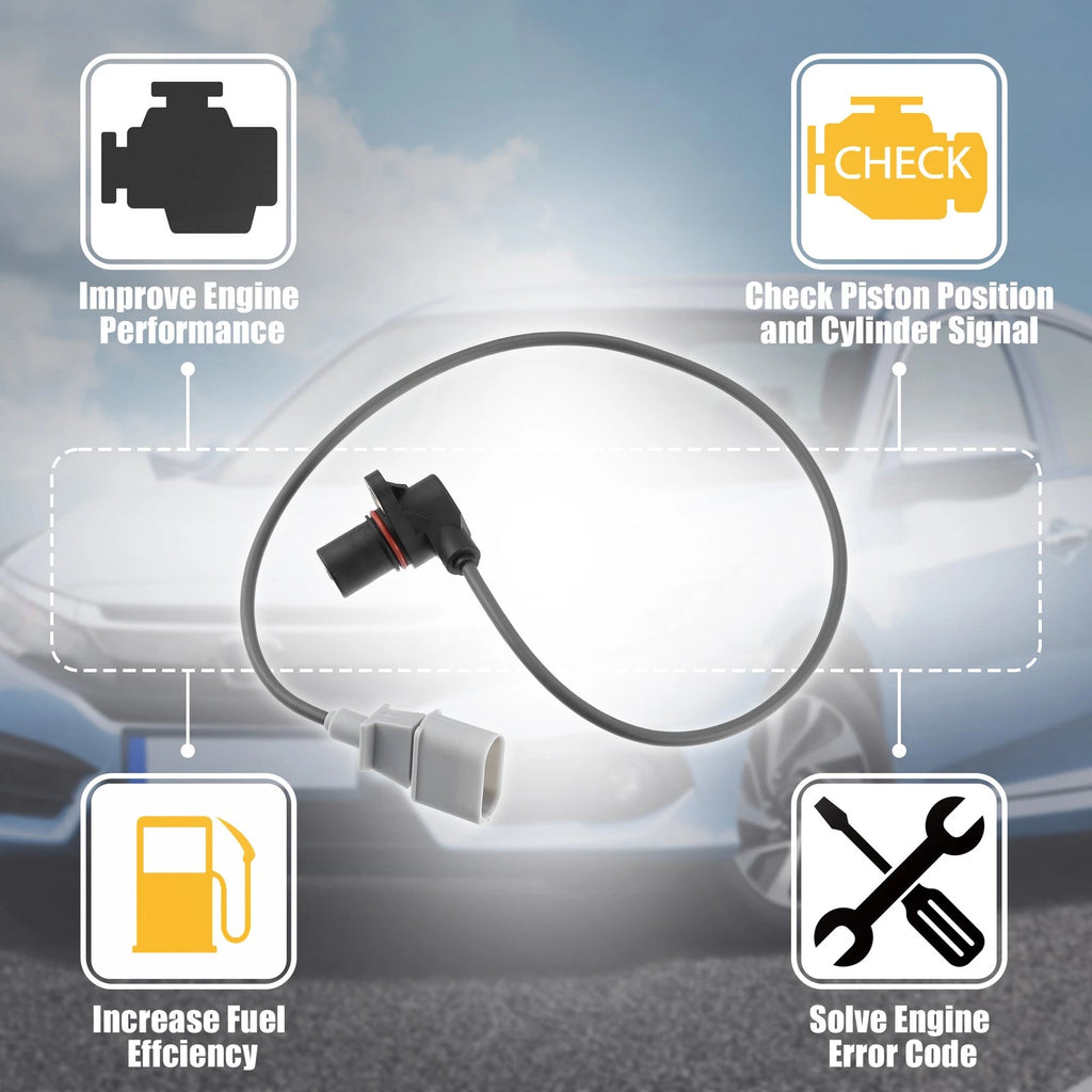 Crankshaft Position Sensor for Audi A4 A6 TT S4 (2001–2006) 06A906433C 06A906433F