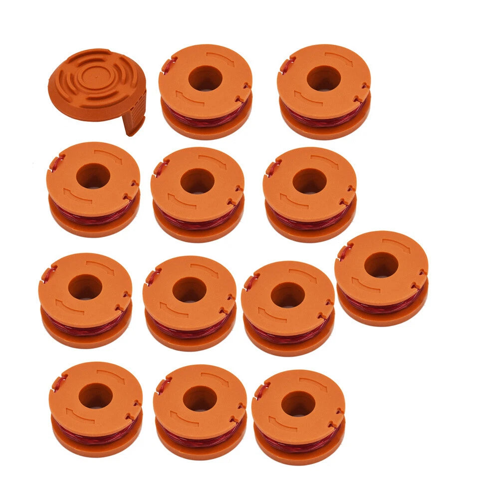 12 Pack Trimmer Spool Line for Worx WG155 WG156 WG157 WG160 WG163 165