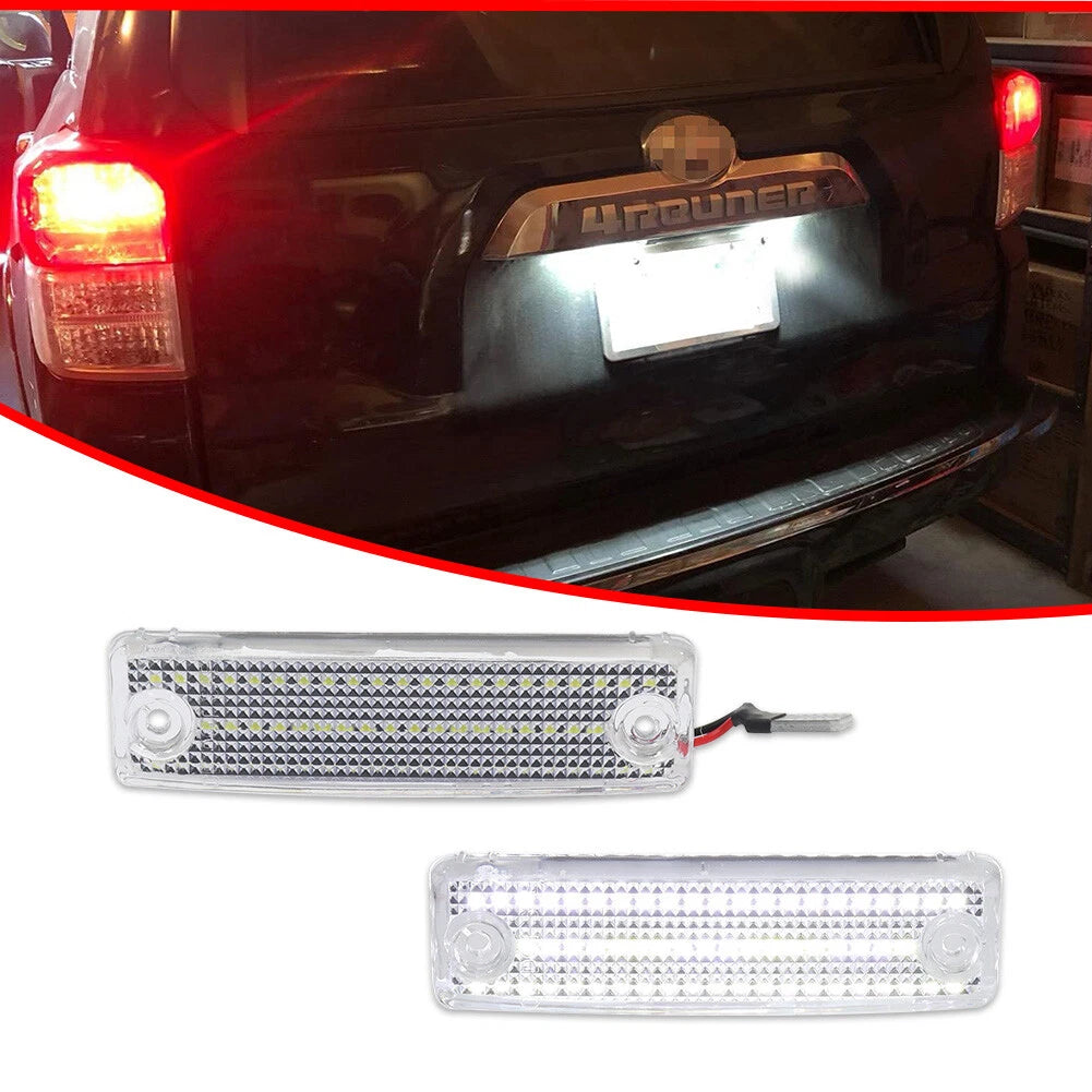 White LED License Plate Light for Toyota 4Runner (1996–2022)