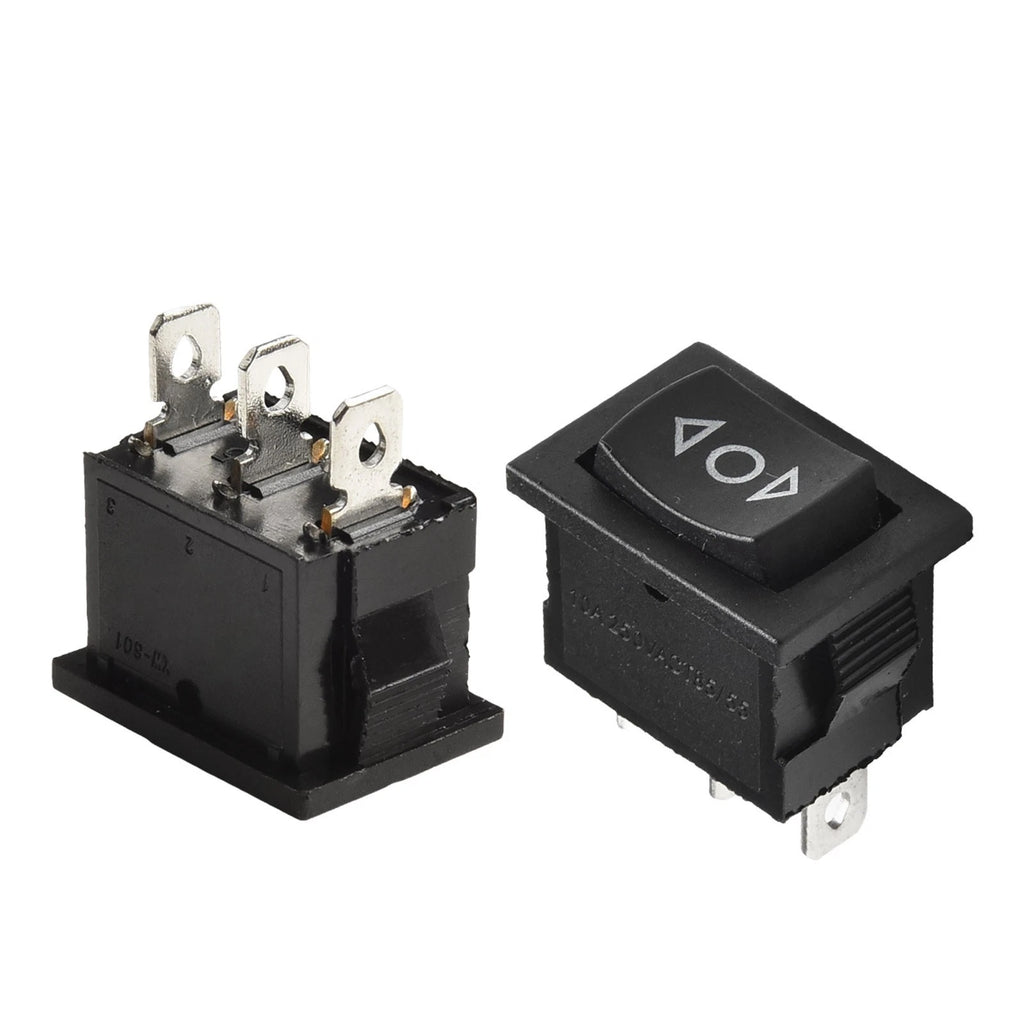 Rocker Switch 3 Pin 21x15mm for DIY Projects (1 Pcs)