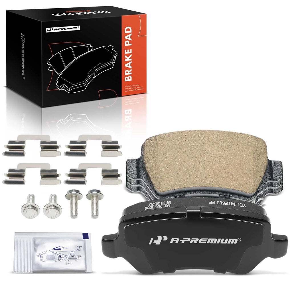Set of 4 Rear Ceramic Brake Pads for Saturn Astra (2008–2009)
