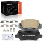 Set of 4 Rear Ceramic Brake Pads for Saturn Astra (2008–2009)